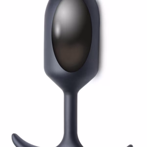 Premium Silicone Weighted Anal Plug - Large