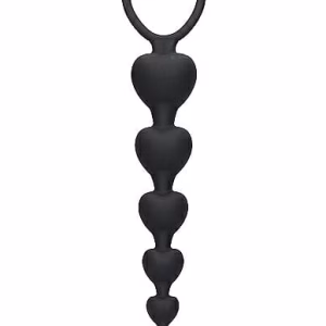 Zwarte anaal ketting van Ouch!