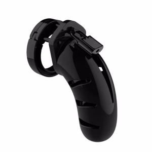 Model 03 - Chastity - 4.5" - Cock Cage - Black