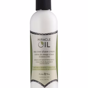 Miracle Oil Tea Tree Shave Cream - 8oz / 237ml