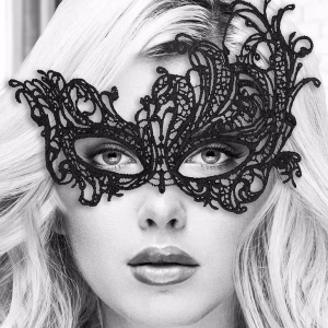 Lace Eye-Mask - Royal