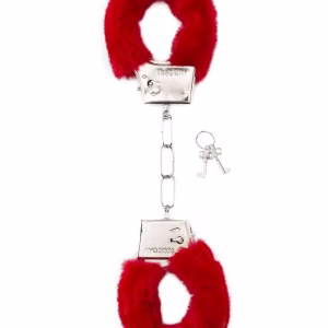 Furry Handcuffs - Red