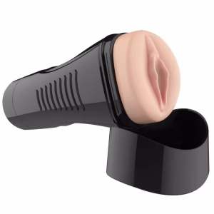 Self Lubrication Easy Grip Masturbator XL Vaginal - Flesh