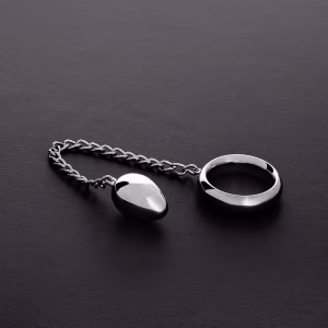 Donut C-Ring Anal Egg (40/40mm) with chain