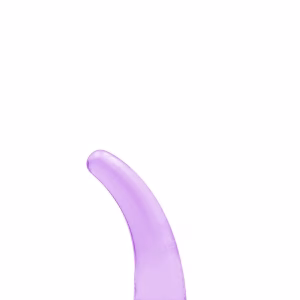 Niet-Realistische Dildo met Zuignap - 11,5 cm - paars