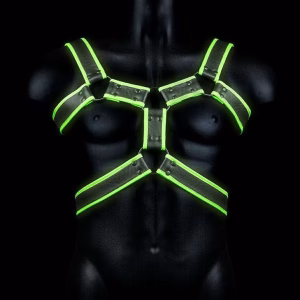 Lichaamsharnas - Glow in the Dark - L/XL