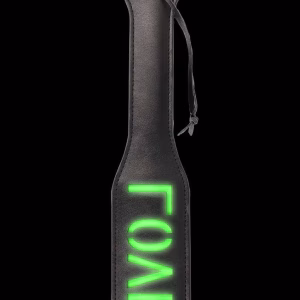 Love Paddle - Glow in the Dark - Zwart/Neon Groen