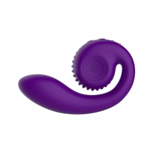 Snail vibe g-spot vibrator in paars
