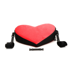 Bondageset Love Kussen - Zwart/rood