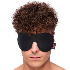 Leren Oogmasker - Zwart